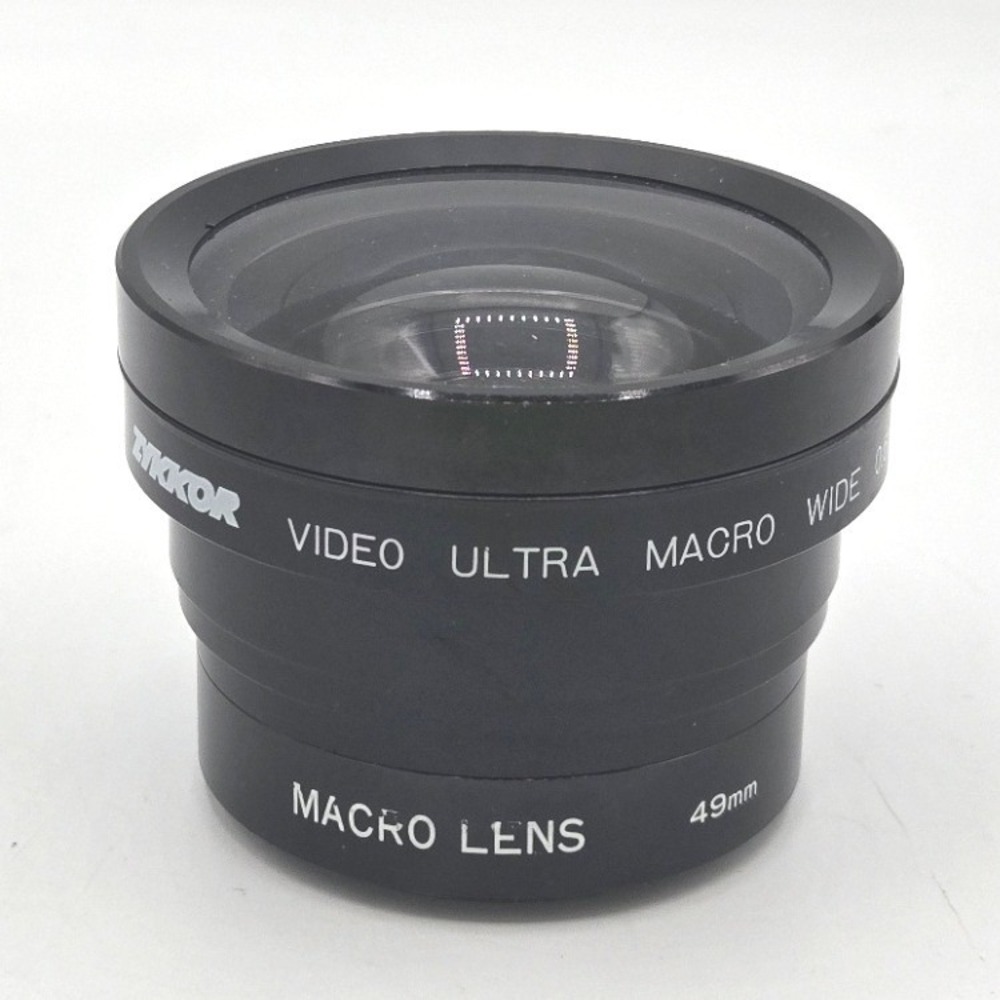 Zykkor Video Ultra Macro Wide 0.6x Lens - 49mm Made in Japan